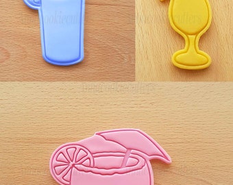 Cocktails Drinks Formin Per Biscuits Mold Drinks Tagliabiscotti Cookie Cutter