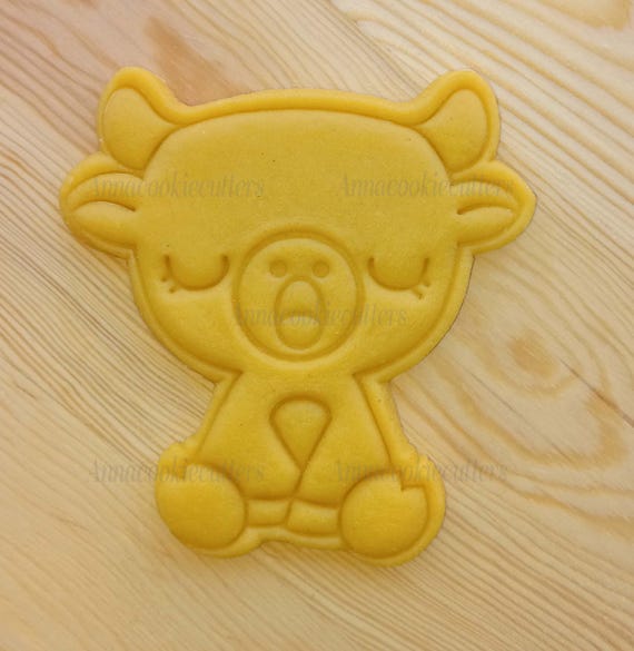 Cookie Cutter - Cute Cow Animal Cookie Cutter 9cm, Cute Pet Shape Cookie Cutter