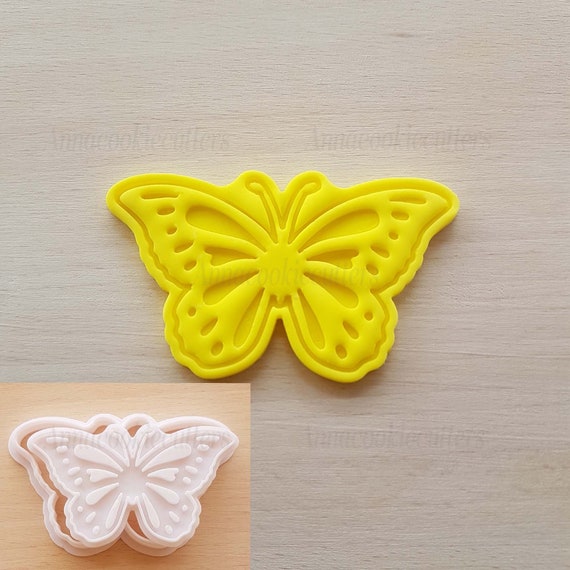 Monarch Butterfly Cookie Cutter - Animal-Shaped Mold for Spring, Summer & Fall Baking, Nature-Themed Fondant Cutter