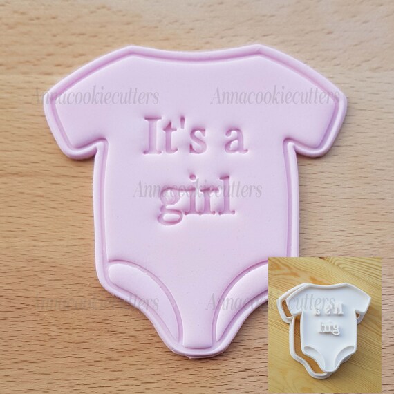 Baby Body Cookie Cutter Birth Baptism Cookie Cutter 8 x 8 cm