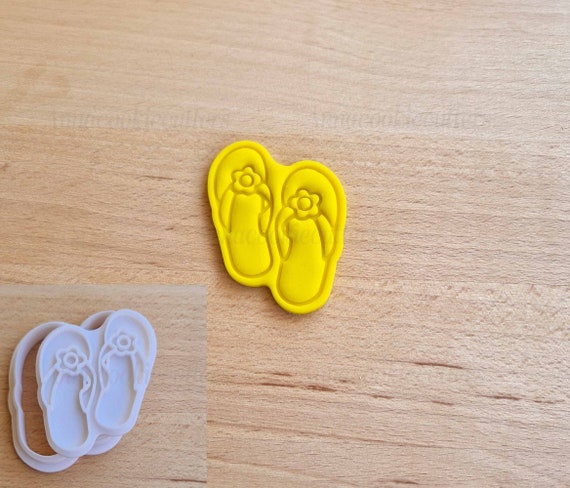 Beach Slippers | Cookie Cutters | Cookie Cutters | Summer | Nautical | Summer | Ocean | Birthday | Pool