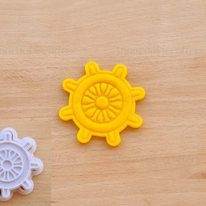 Rudder Cookie Cutter DIY Sweet Sailors Tool for Maritime Themed Creations