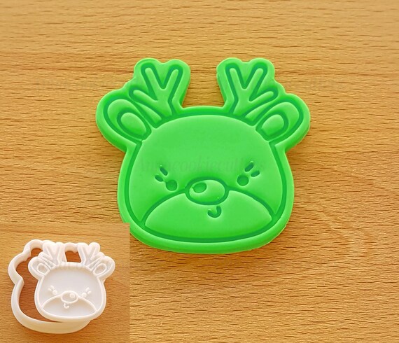 Christmas Reindeer Cookie Cutters Deer Cookie Cutter Cookie Cutters