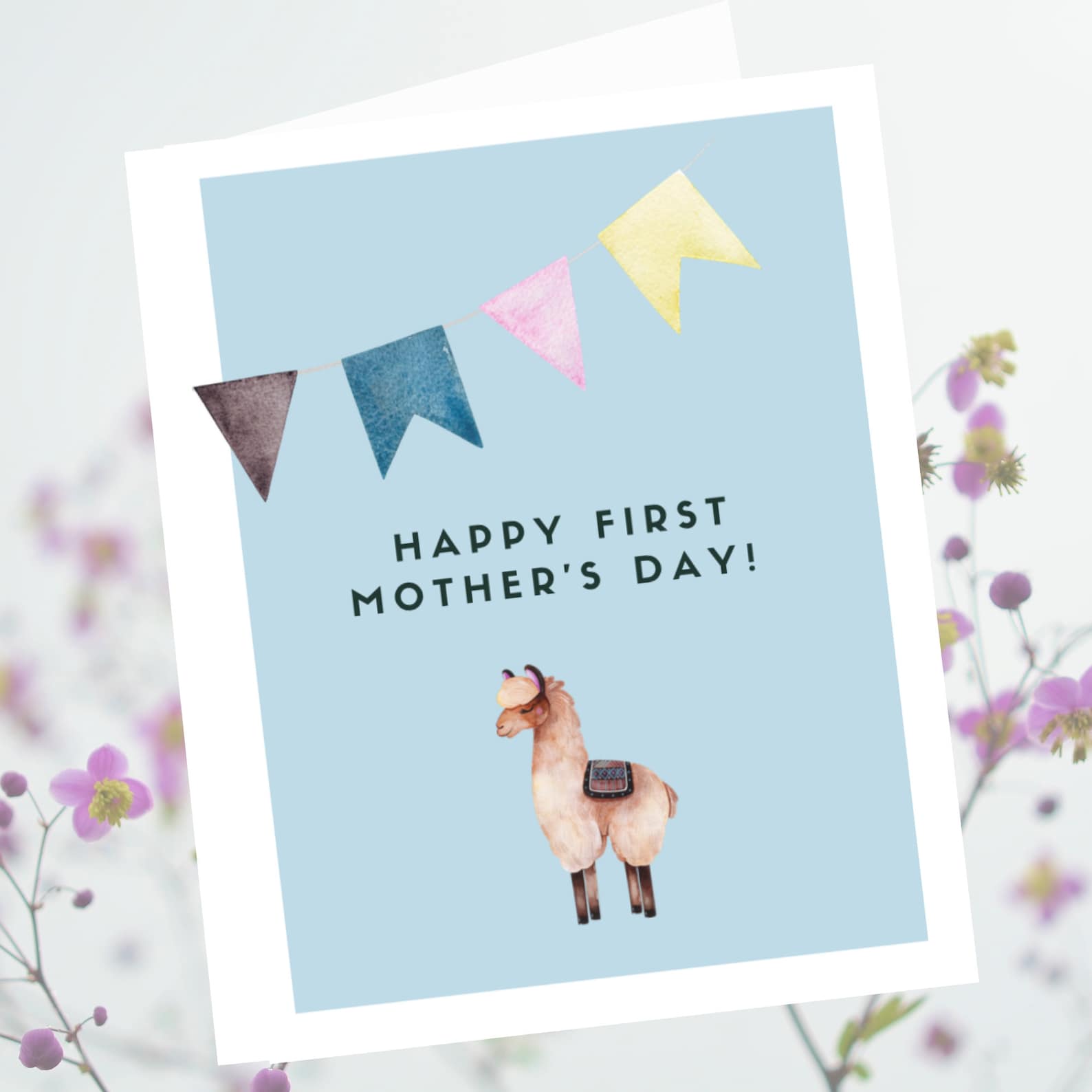 1st Mothers Day Card Printable