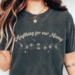 Anything For Our Moony Shirt All The Young Dude Marauders Crewneck Remus Lupin Regulus Sirius Black ATYD Merch Wolfstar Clothing Bookish Tee