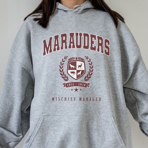 Marauders Sweatshirt All The Young Dude Hoodie Sirius Black Sweater Wolfstar Crewneck Regulus Merch ATYD Moony James Potter Bookish Clothing