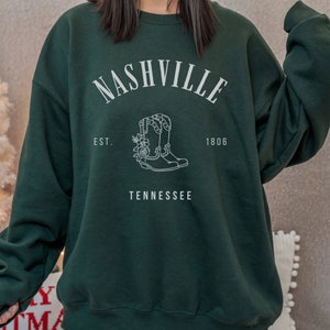 Nashville Predators Sweatshirt Vintage Fan Retro Nashville Ice Hockey -  Anynee