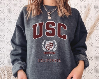 University of Southern California Authentic Apparel NCAA Damen T-Shirt University of Southern California Jolie kurzärmelig