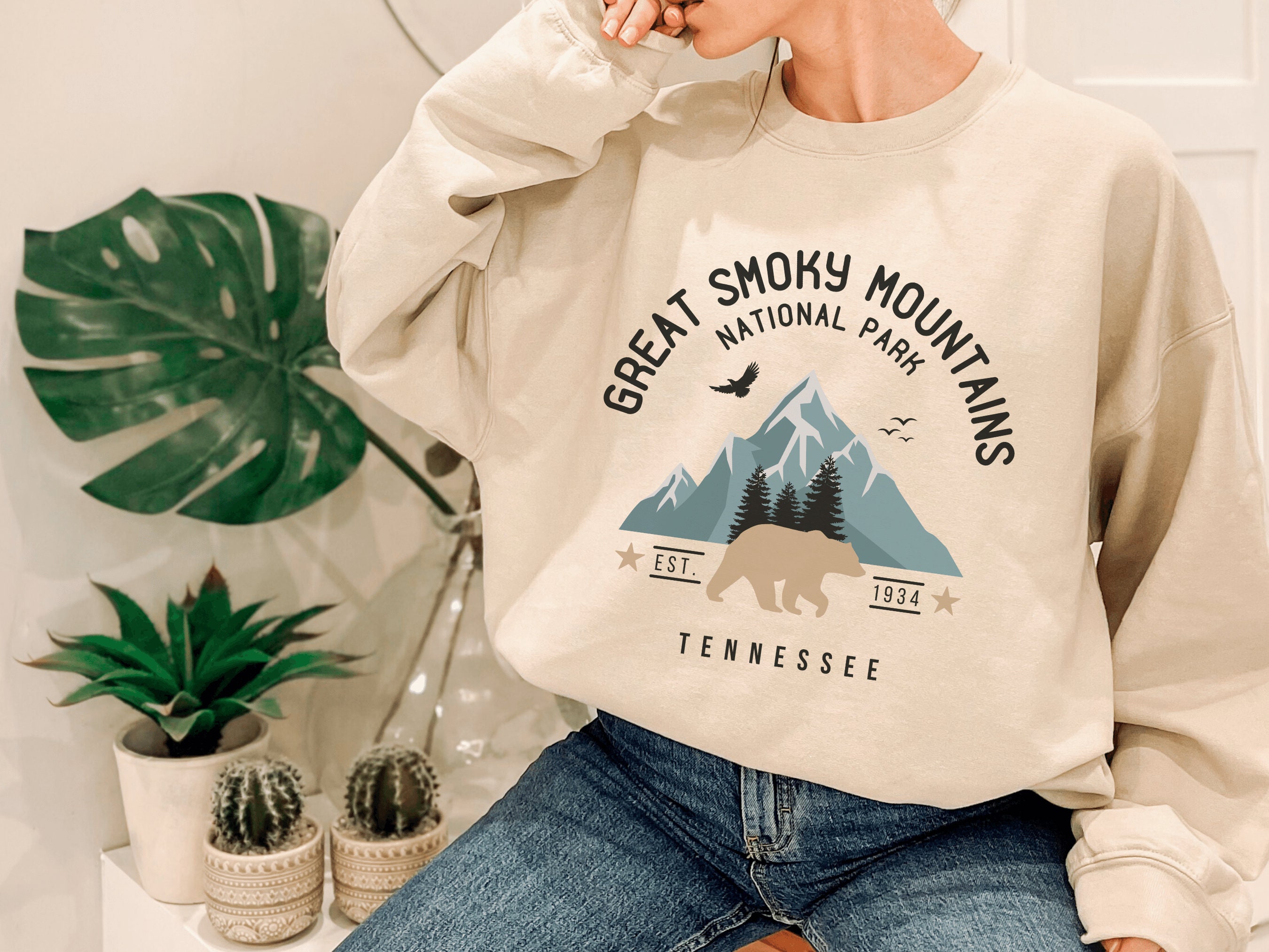 Great smoky mountains sweatshirt sale