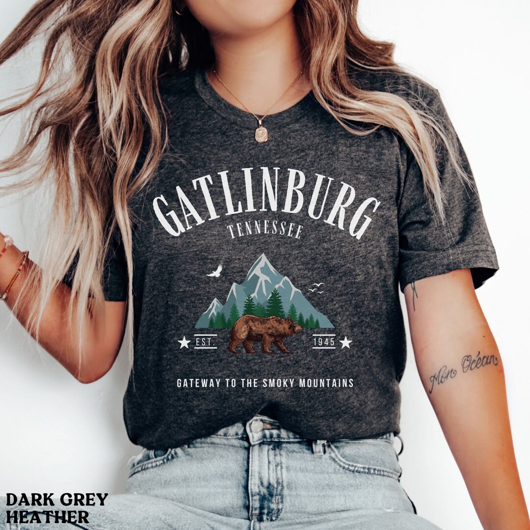 Gatlinburg Shirt Great Smoky Mountains National Park Tennessee Crewneck