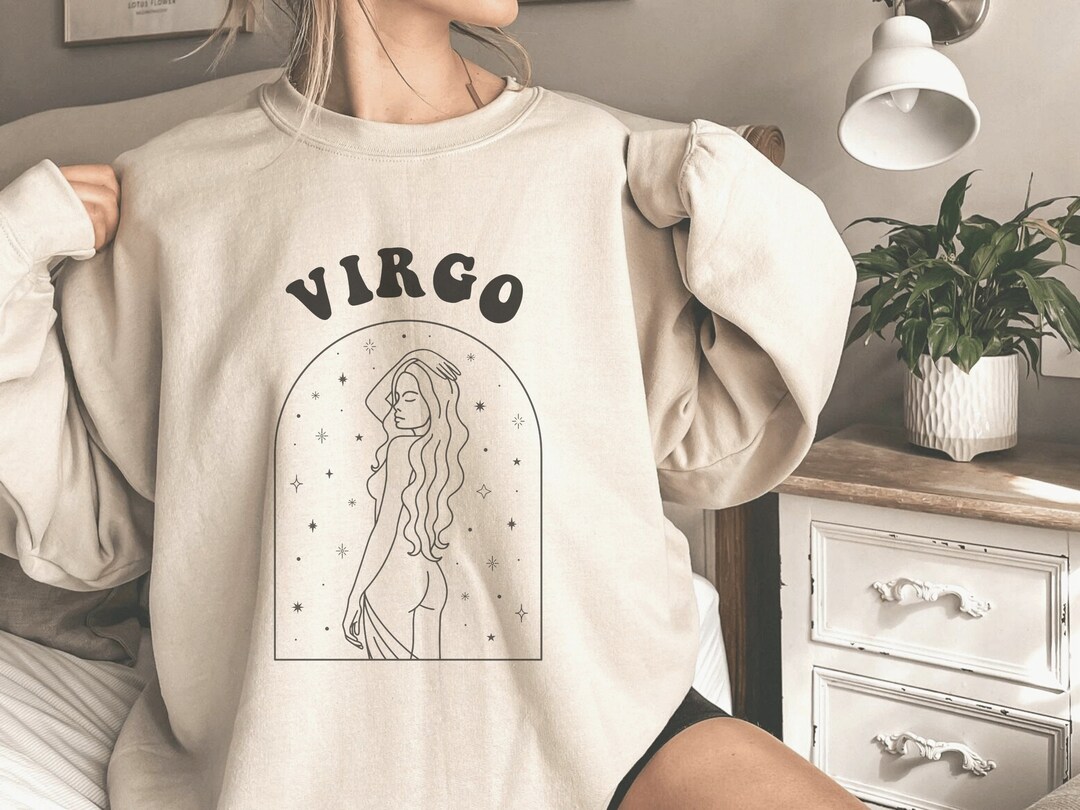 Virgo Sweatshirt, Virgo Sweater, Virgo Zodiac Crewneck, Horoscope