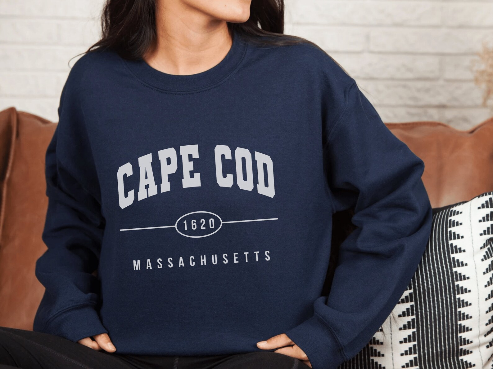 Cape Cod Sweatshirt Cape Cod Sweater Cape Cod Varsity Etsy
