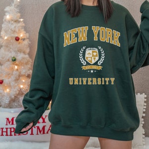 New York University, New York Sweatshirt, Vintage NYU Sweater, NYC ...