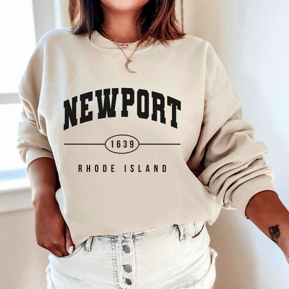 Newport Sweatshirt Newport Sweater Newport Rhode Island Etsy
