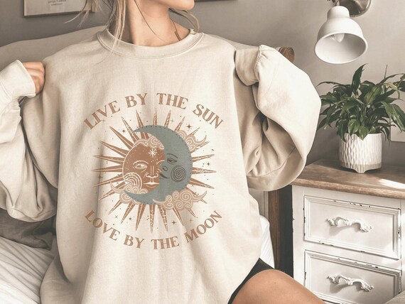 Sun and moon sweater clearance