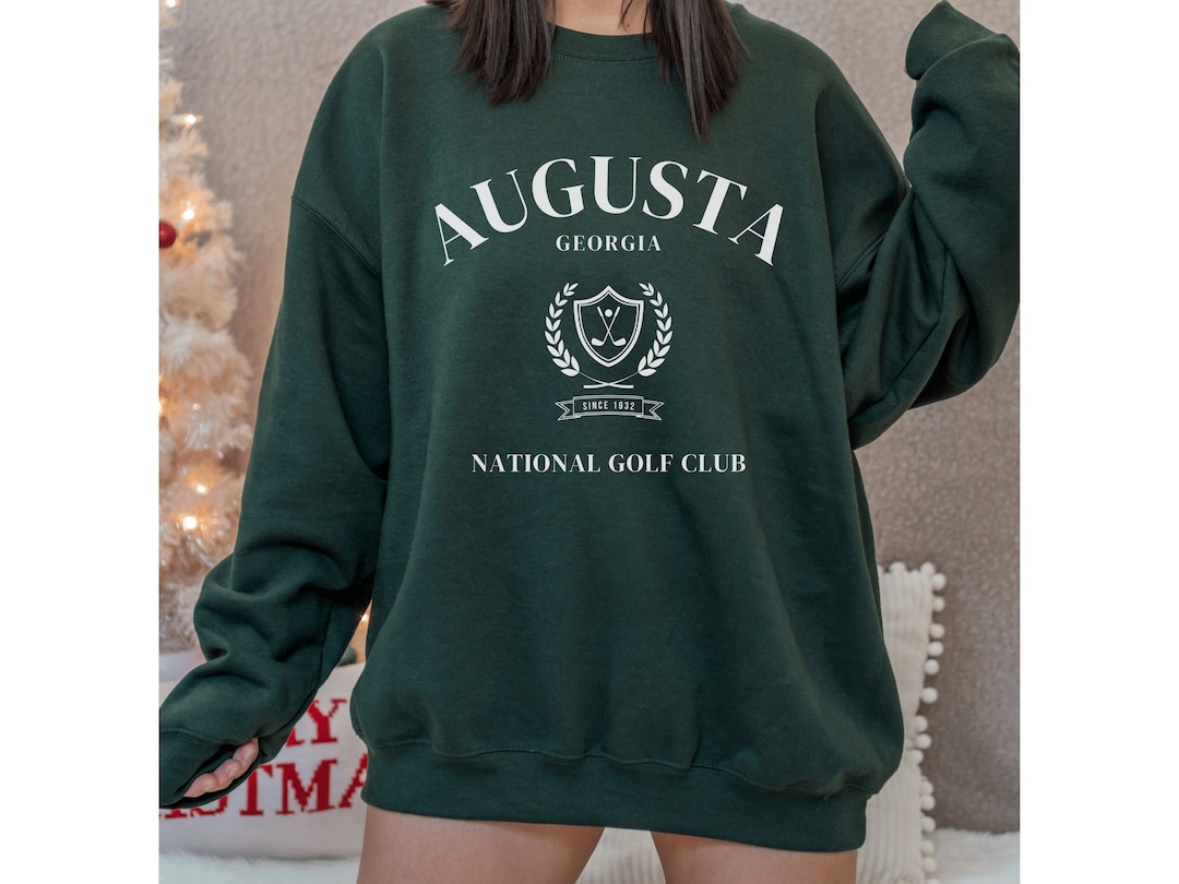 Augusta Sweatshirt Golf Club Crewneck Country Club Gift