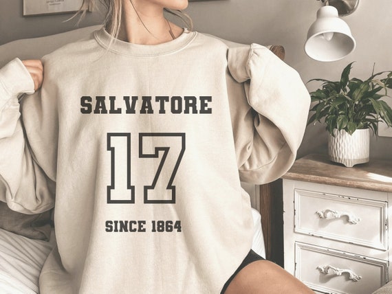 Salvatore Sweatshirt Vampire Fan Mystic Falls Sweater Stefan