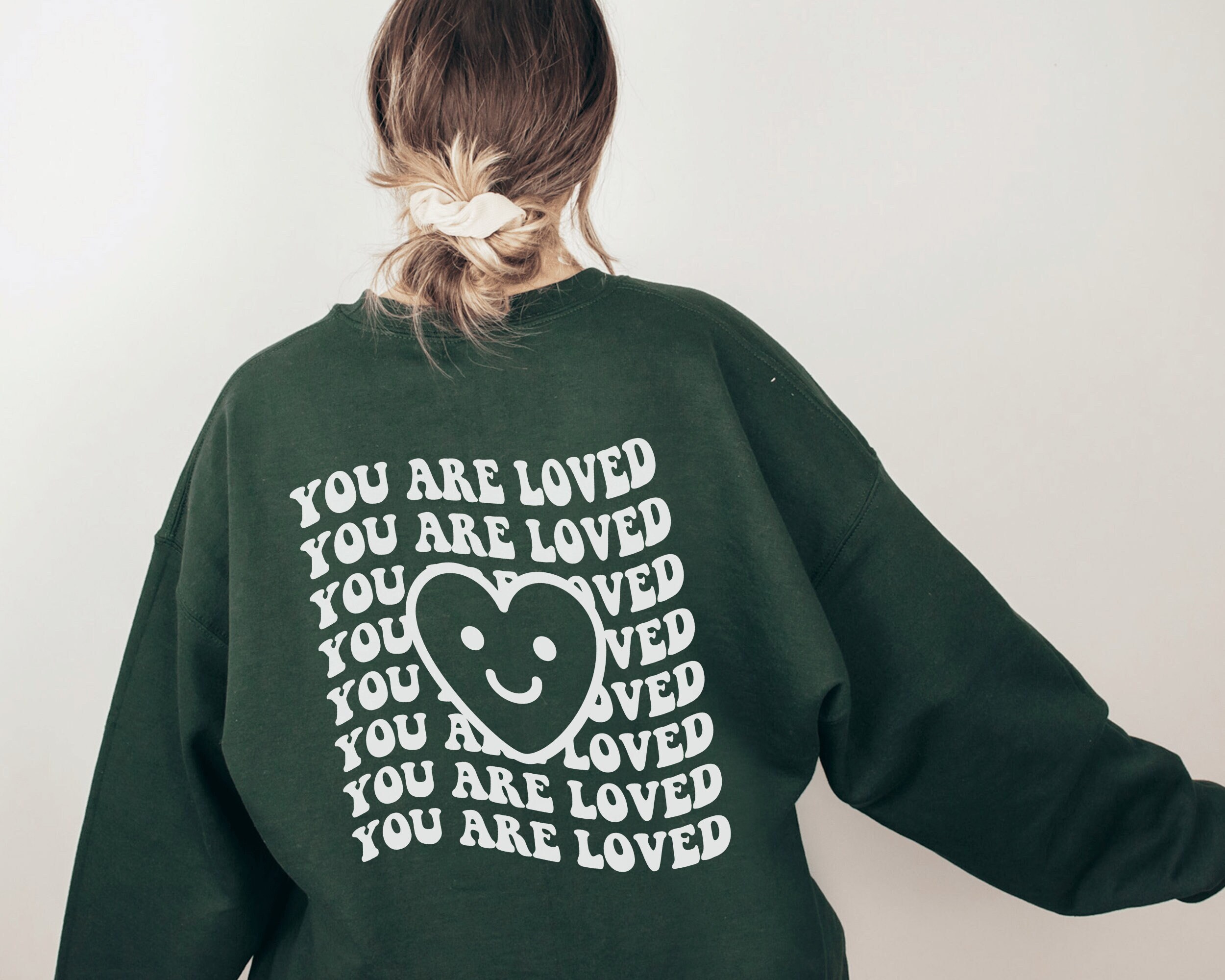 Heart Words Hoodie - Etsy