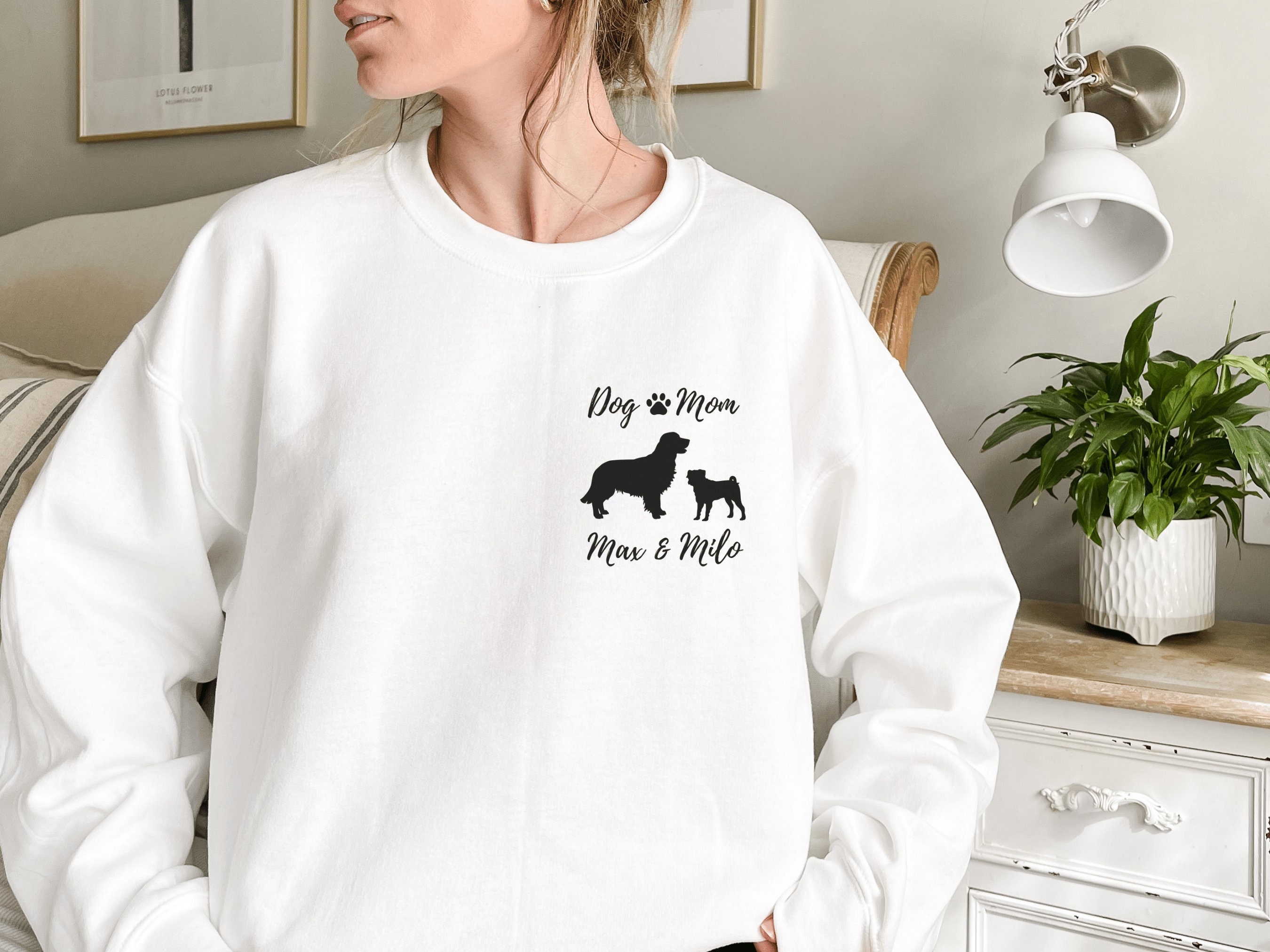 CUSTOM Dog Sweater Personalized Dog Sweatshirt Gift Etsy