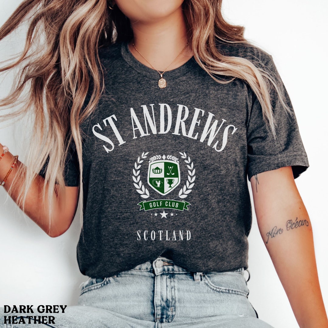 St Andrews Golf Shirt Scotland Clothing National Golf Club St Andrews