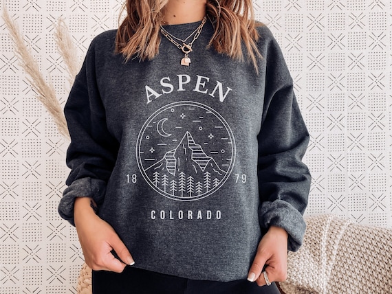 Aspen Colorado Sweatshirt Colorado Sweater Aspen Sweater Denver Sweatshirt Aspen Shirts Colorado Sweatshirt Colorado TShirts