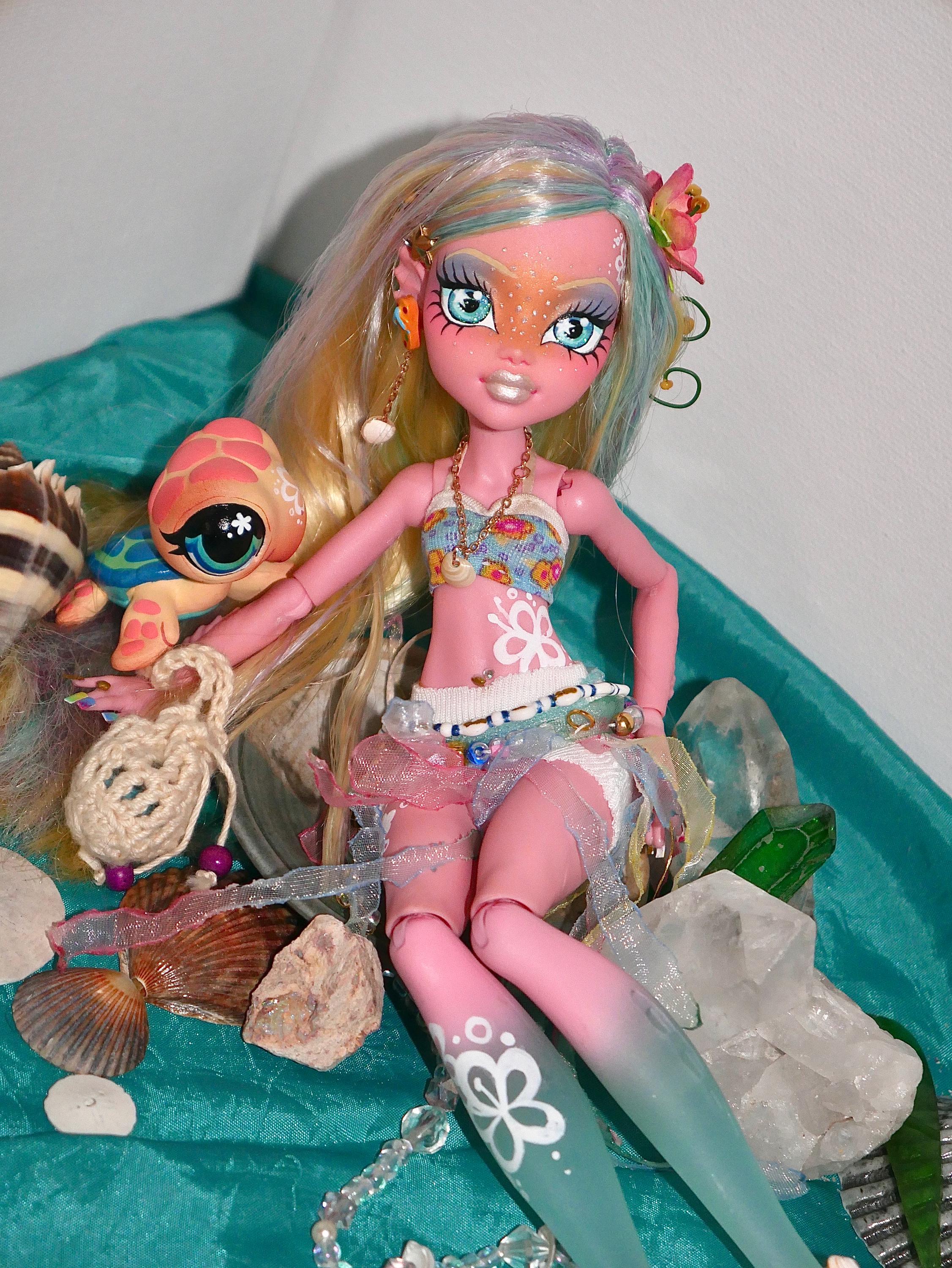 Zara Larsson Sea Monster G3 Monster High OOAK Doll - Etsy