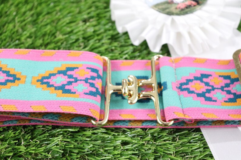 2 inch elastic equestrian belt Etsy