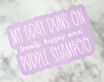 Sticker: My Grey Runs…