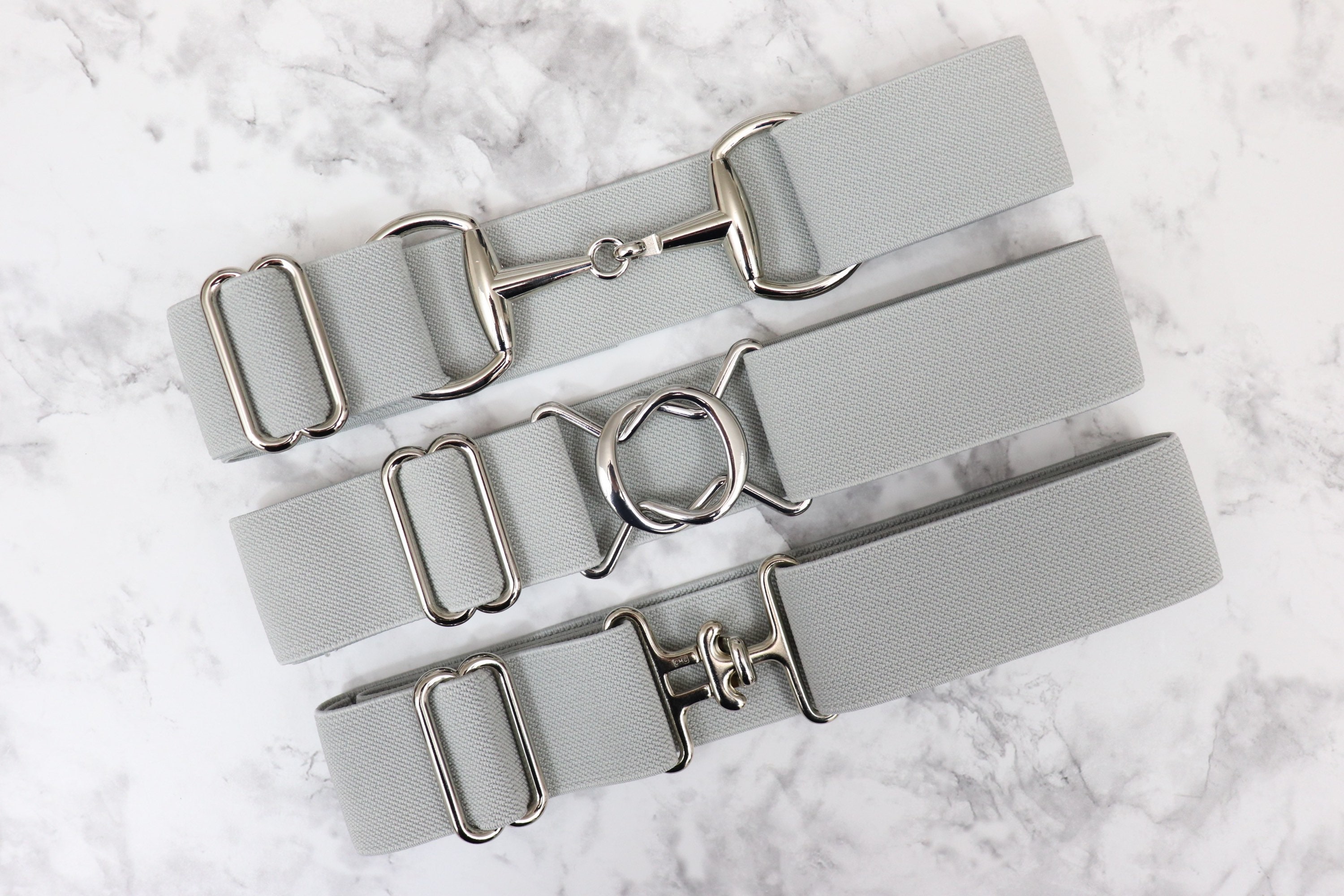 6 Set 3 Colors Interlocking Metal Buckle 2x1.6inch Interlocking Buckle  Clasp Belt Accessories for DIY Waist Belt Hand Sewing Dress Belt Making 8mm