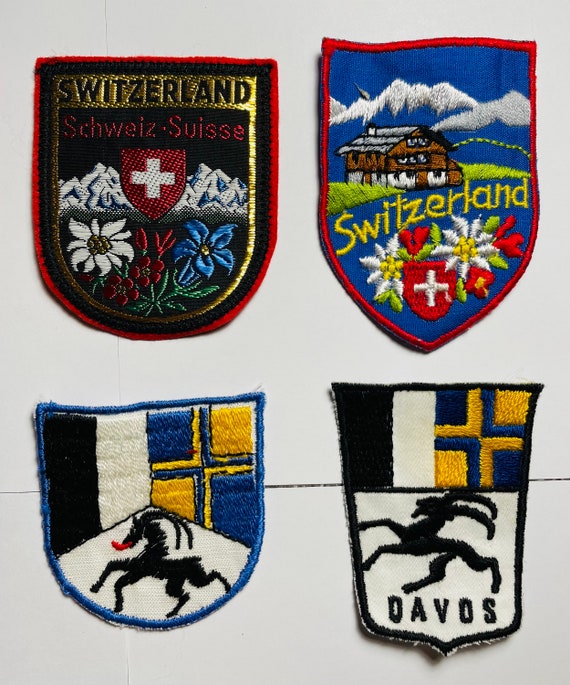 Lot of 16 Embroidered Patches - Switzerland - 197… - image 3