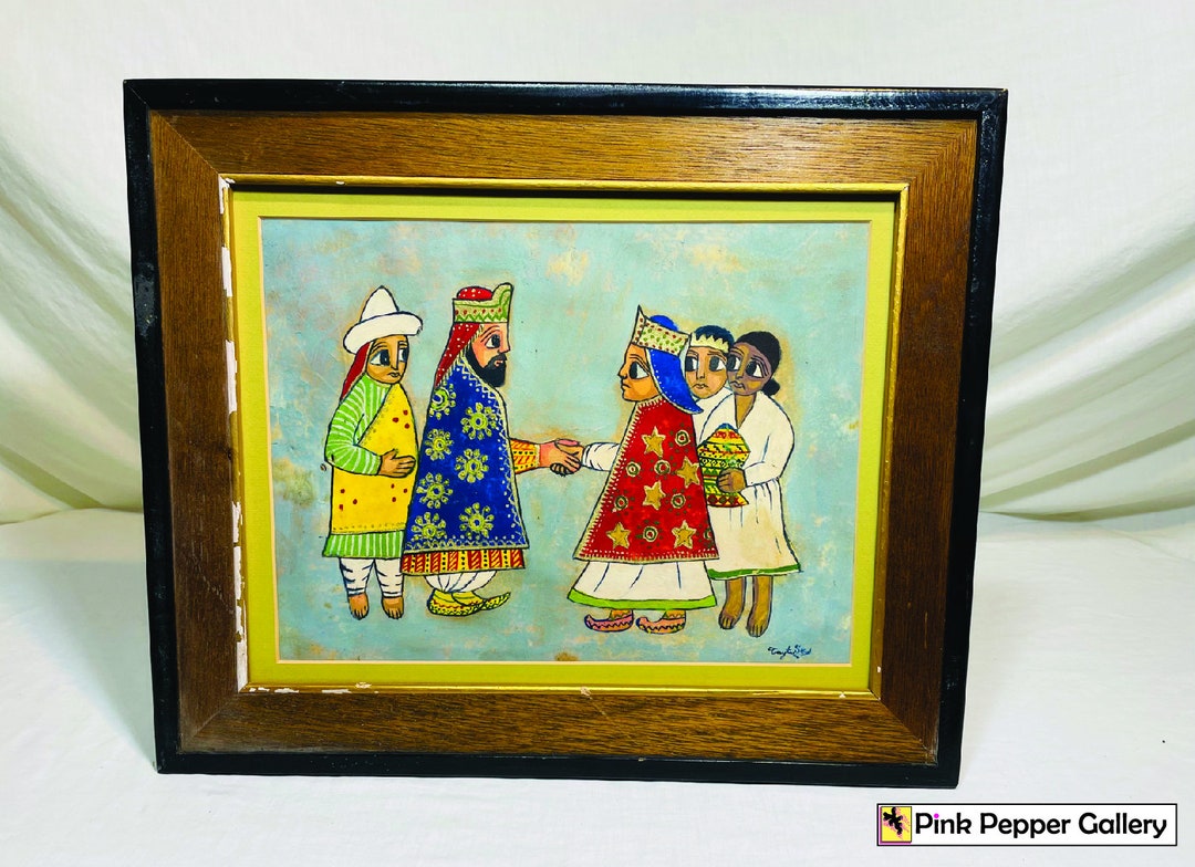 Ethiopia King Solomon Meets Son Etsy