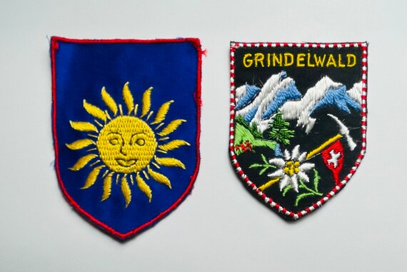 Lot of 16 Embroidered Patches - Switzerland - 197… - image 4