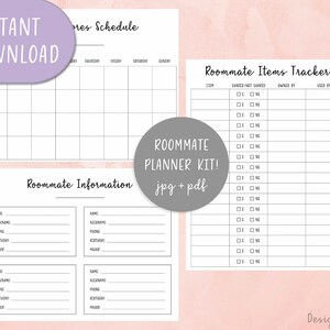 Planer Kit, Planer Kit für Studenten, College-Planer, College-Planer, Ausdruckbarer Planer | Digitaler Download