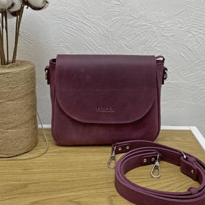 Ledertasche, handgemachte Ledertasche, Handtasche, Frau Ledertasche, Crossbody tasche, weinrote Ledertasche
