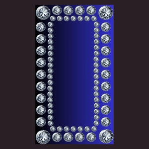 Gradient Rhinestone Border PNG Bundle for Youtube Shorts & Facebook ...