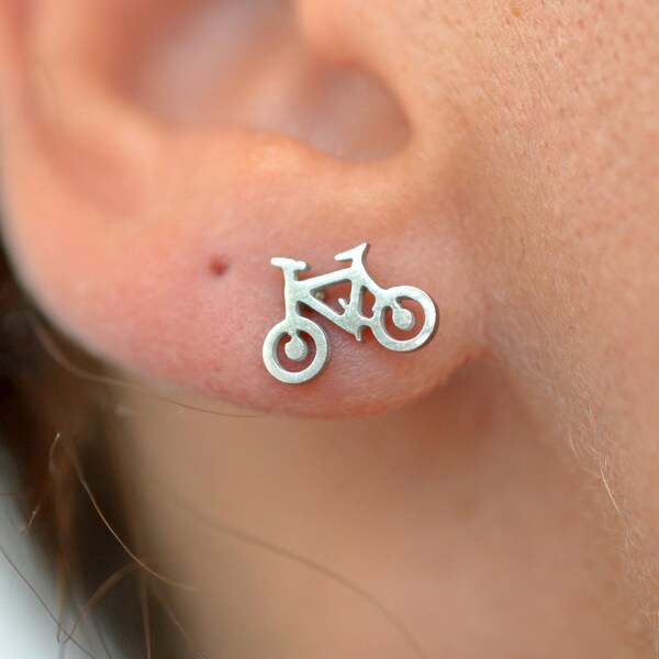 Bicycle Earrings Etsy