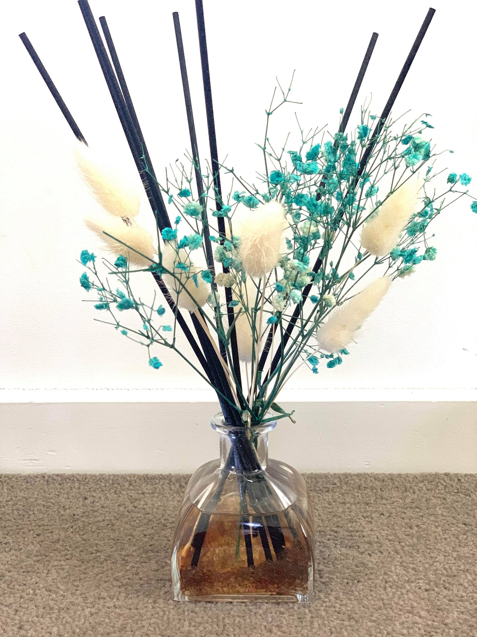 Dried Flower Reed Diffuser Etsy