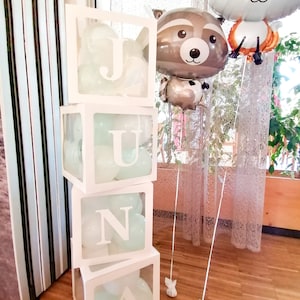 B WARE | balloon boxes | Balloon mailboxes | Letter Boxes | personalized boxes | baby shower | birthday | wedding | party decoration|