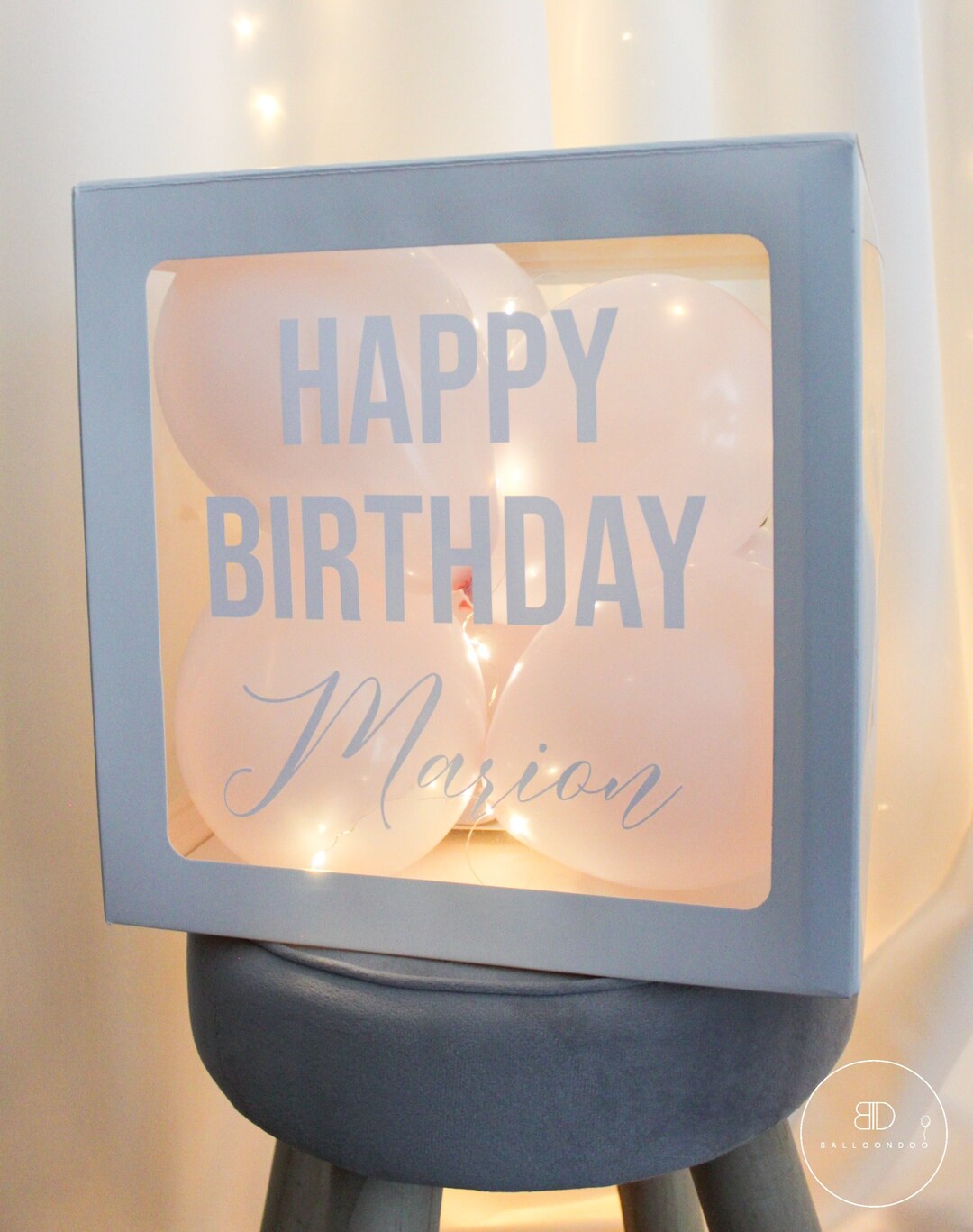 Personalized Balloon Box | Gift Box | Personalized Balloon Box | Gift ...