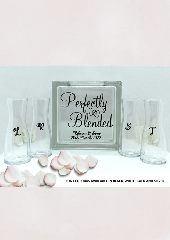 Sand ceremony glass set discount