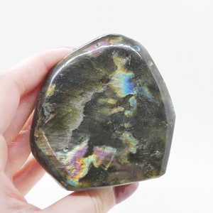 Rainbow Flash Labradorite, Crystal Freeform, Mermaid Flash Labradorite, Magic Crystals, Fantasy Crystals, Crystal Talisman, Labradorite