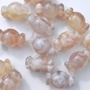 Flower Agate Candies, Flower Agate, Crystal Candies, Candy, Polished Flower Agate, Flower Agate Carving, Candies