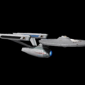 Constitution Class Refit Starship 3D File (STL)