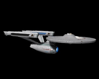 Archivo 3D (STL) de la nave espacial reacondicionada de la clase Constitución