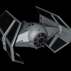 Advanced Tie Fighter (Vader&#39;s Fighter) 3D File (STL)
