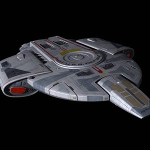 Defiant Class Starship 3D File (STL)