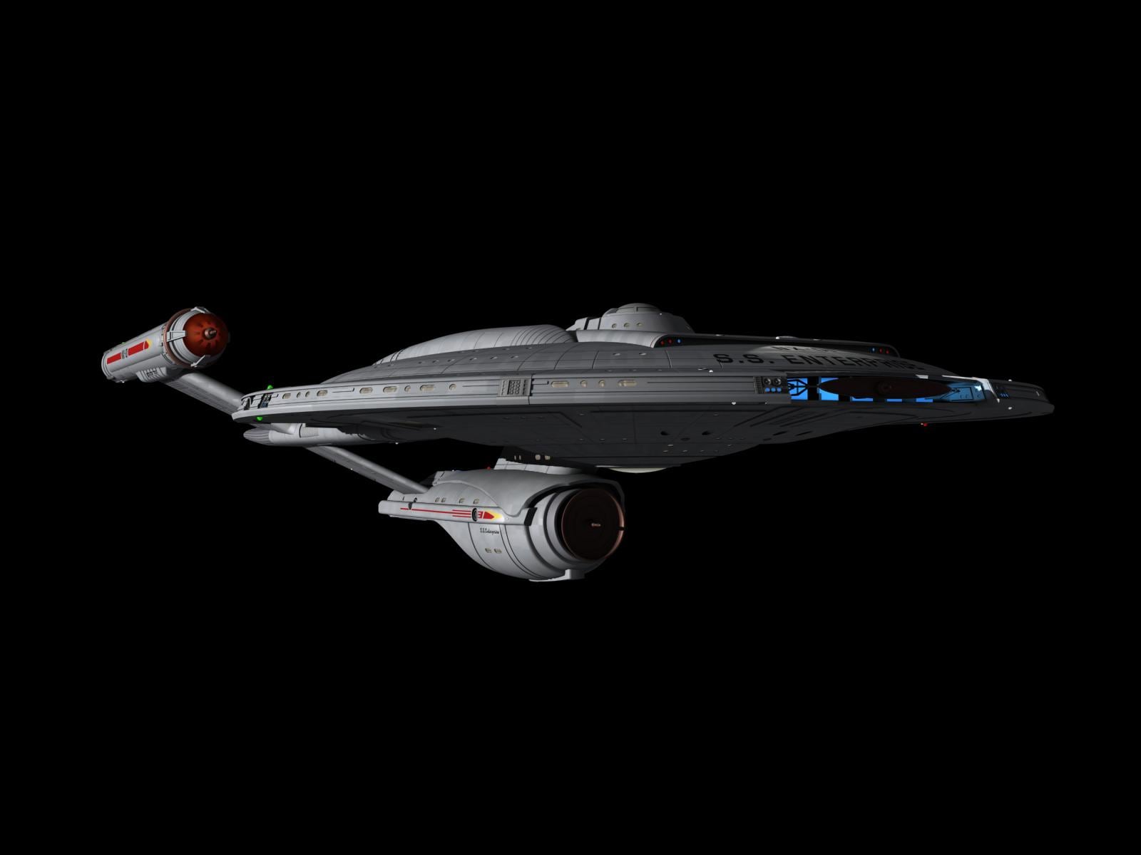 NX Class Refit 3D File (STL) - Etsy
