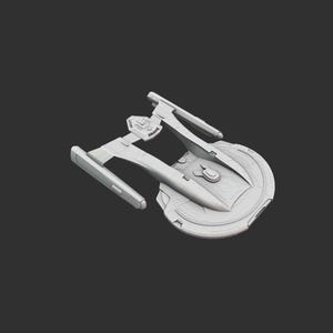Akira Klasse 1/1400 Modellbausatz 3D File (STL)