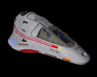 Delta Flyer  3D File (STL)