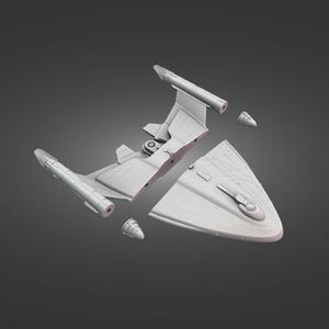 NX Neptune 1/1400 scale model kit 3D File (STL)